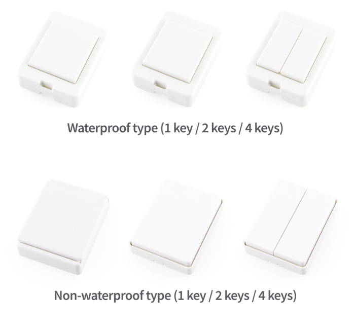 Remote control switch (waterproof type/non-waterproof type)